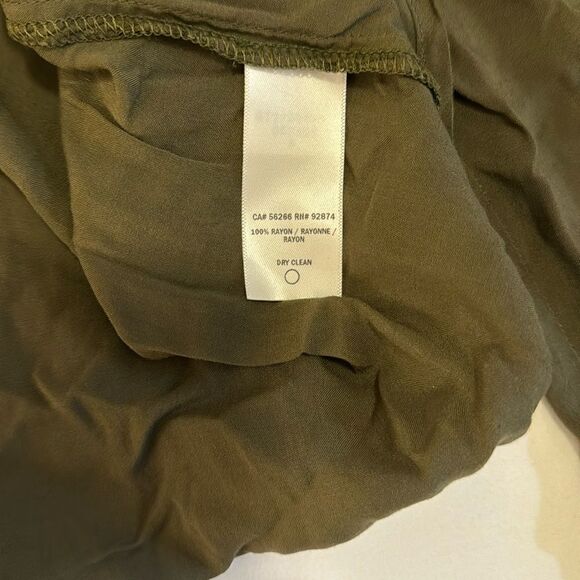 SPLENDID Green Casual Off Shoulder Top 3/4 Sleeves small - Picture 4 of 5